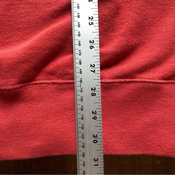 Province of Canada Embroidered Hand Script Sweatshirt XL Red - Picture 6 of 9